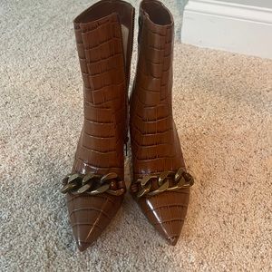 Michael kors snake boots size 9 new